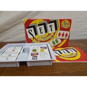SET the Family Card Game of Visual Perception - 100% Complete